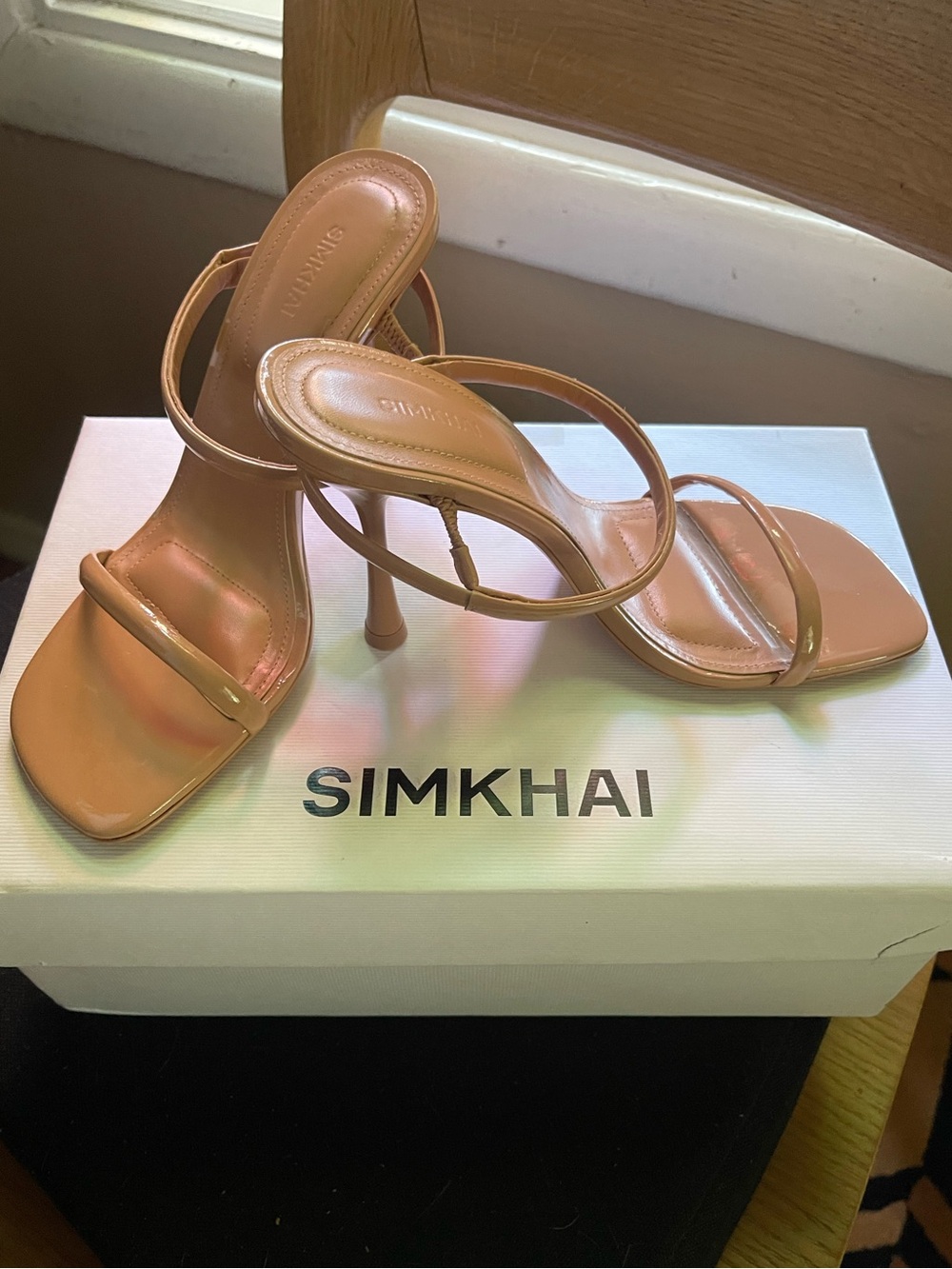 SIMKHAI Siren Sandal in Blush Nude